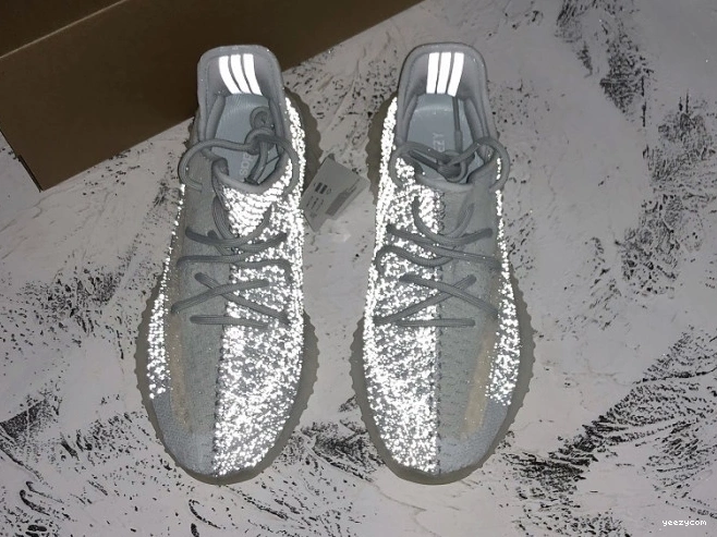 Adidas Cloud White Yeezy Boost 350 FW5317 V2 Reflective 0719